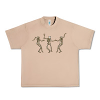 Burro dancing skeletons Urban Heavy Tee - MaliasSmallBusiness