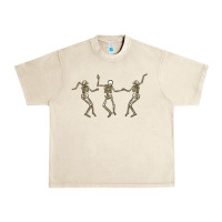 Sandshell dancing skeletons Urban Heavy Tee - MaliasSmallBusiness