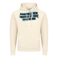 Vintage Artic physically here mentally at home with my dog Vintage Hoodie - MaliasSmallBusiness