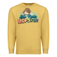 Antique Gold Little mister hops a lot Easter day Premium Sweatshirt - HowdyJamesFarm