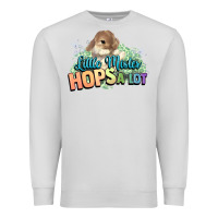 Dove Grey Little mister hops a lot Easter day Premium Sweatshirt - HowdyJamesFarm