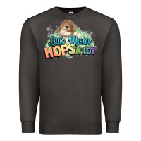 Smoke Little mister hops a lot Easter day Premium Sweatshirt - HowdyJamesFarm