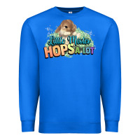 True Royal Little mister hops a lot Easter day Premium Sweatshirt - HowdyJamesFarm
