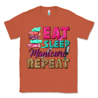 Copper eat sleep manicure repeat Classic Tee - NancyCooperArtShop
