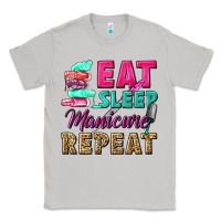 Moon Dust eat sleep manicure repeat Classic Tee - NancyCooperArtShop