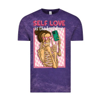 Cloud Purple self love is the best love Vintage Tee - MaliasSmallBusiness