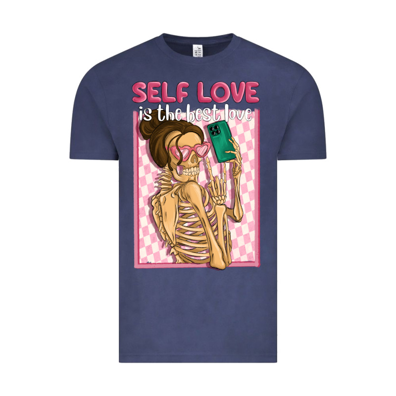 Self Love Is The Best Love Vintage Tee by MaliasSmallBusiness | Teevron
