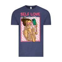 Vintage Denim self love is the best love Vintage Tee - MaliasSmallBusiness