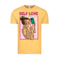 Vintage Mustard self love is the best love Vintage Tee - MaliasSmallBusiness
