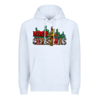 White merry christmas  cross Premium Hoodie - CowGirlArtShop
