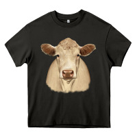 Asphalt charolais Heavy Core Tee - JahusDesignShop