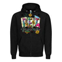 Black Western Pet Groomer Zipper Hoodie - texasbilliewilder