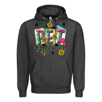 Charcoal Heather Western Pet Groomer Zipper Hoodie - texasbilliewilder