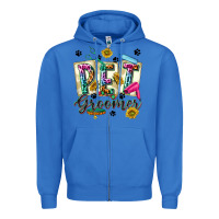 True Royal Western Pet Groomer Zipper Hoodie - texasbilliewilder