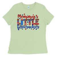 Matcha mommy’s little firecracker Ladies Tee - JahusDesignShop