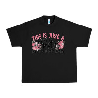 Black this is just a chapter not the whole story Urban Heavy Tee - MaliasSmallBusiness
