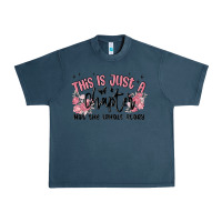 Midnight Navy this is just a chapter not the whole story Urban Heavy Tee - MaliasSmallBusiness
