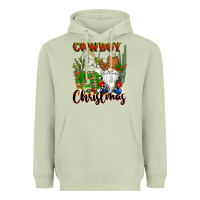 Matcha cowboy christmas gnome Heavyweight Hoodie - CowGirlArtShop