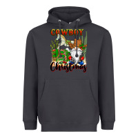 Smoke cowboy christmas gnome Heavyweight Hoodie - CowGirlArtShop