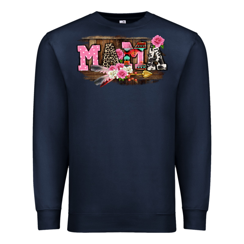 Mother's Day Mama Premium Sweatshirt by CowGirlArtShop | Teevron