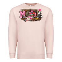 Pale Pink Mother's Day mama Premium Sweatshirt - CowGirlArtShop