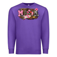 Purple Mother's Day mama Premium Sweatshirt - CowGirlArtShop