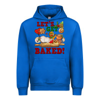 Cobalt let's get baked Urban Hoodie - FaDigitalArtStudio