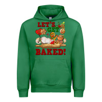 Emerald let's get baked Urban Hoodie - FaDigitalArtStudio