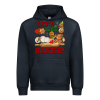 Navy let's get baked Urban Hoodie - FaDigitalArtStudio