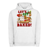 Pigment Lunar Rock let's get baked Urban Hoodie - FaDigitalArtStudio