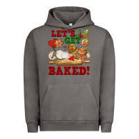 Pigment Tornado let's get baked Urban Hoodie - FaDigitalArtStudio