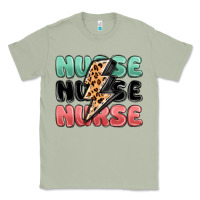 Matcha nurse leopard lightning bolt Classic Tee - MaliasSmallBusiness