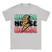 Moon Dust nurse leopard lightning bolt Classic Tee - MaliasSmallBusiness