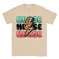 Mushroom nurse leopard lightning bolt Classic Tee - MaliasSmallBusiness