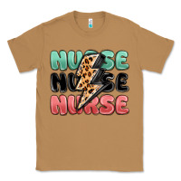Toasted Coconut nurse leopard lightning bolt Classic Tee - MaliasSmallBusiness
