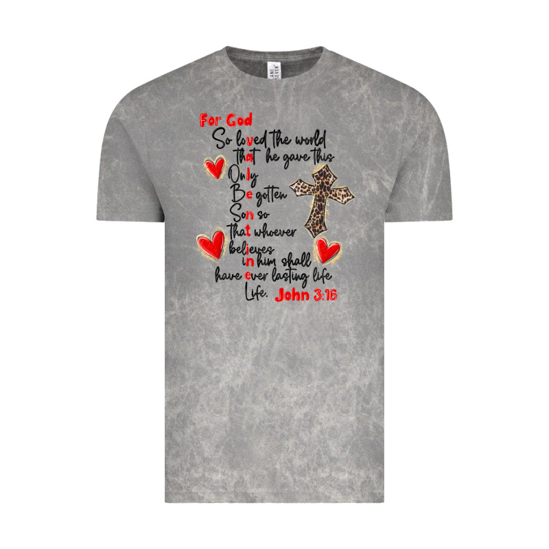 For God So Loved The World Vintage Tee by MaliasSmallBusiness | Teevron