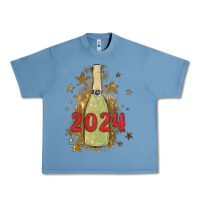 Pebble Blue sparkly champagne Urban Heavy Tee - MaliasSmallBusiness