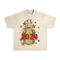 Sandshell sparkly champagne Urban Heavy Tee - MaliasSmallBusiness