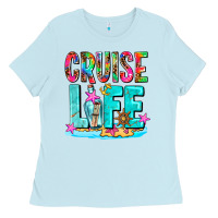 Baby Blue cruise  life Ladies Tee - AdoDesignShop
