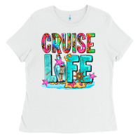 White cruise  life Ladies Tee - AdoDesignShop