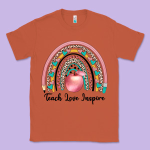 Teach Love Inspire Classic Tee Designed By Jahusdesignshop