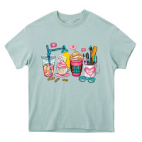 Arona teacher coffee cup Heavy Core Tee - AdoDesignShop