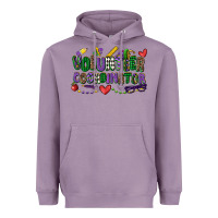 Lavender volunteer coordinator mardi gras cowgirl Heavyweight Hoodie - CowGirlArtShop