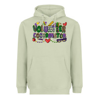Matcha volunteer coordinator mardi gras cowgirl Heavyweight Hoodie - CowGirlArtShop