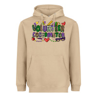 Mushroom volunteer coordinator mardi gras cowgirl Heavyweight Hoodie - CowGirlArtShop