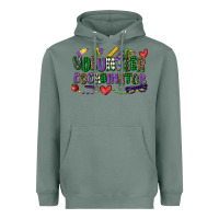 Sage volunteer coordinator mardi gras cowgirl Heavyweight Hoodie - CowGirlArtShop