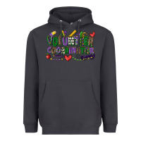 Smoke volunteer coordinator mardi gras cowgirl Heavyweight Hoodie - CowGirlArtShop