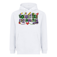 Volunteer Coordinator Mardi Gras Cowgirl Heavyweight Hoodie | Teevron