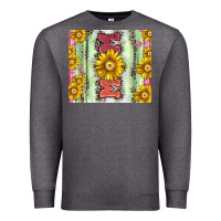 Charcoal Heather Mom leopard Premium Sweatshirt - CowGirlArtShop
