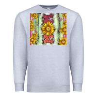 Heather Grey Mom leopard Premium Sweatshirt - CowGirlArtShop